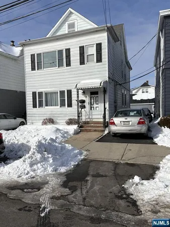 a car parked in front of a building