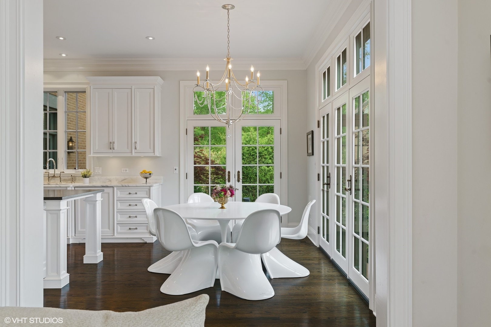 345 West Onwentsia Road Lake Forest, IL 60045 - Photo 14 of 53 a view of a dining room with furniture window and outside view