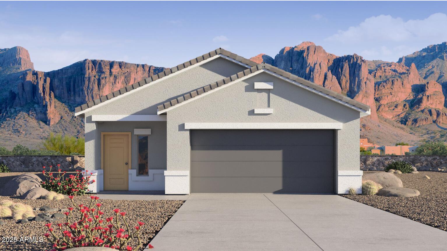 2127 Starkey Avenue Apache Junction, AZ 85120 - Photo 1 of 17 a view of a house with a garage