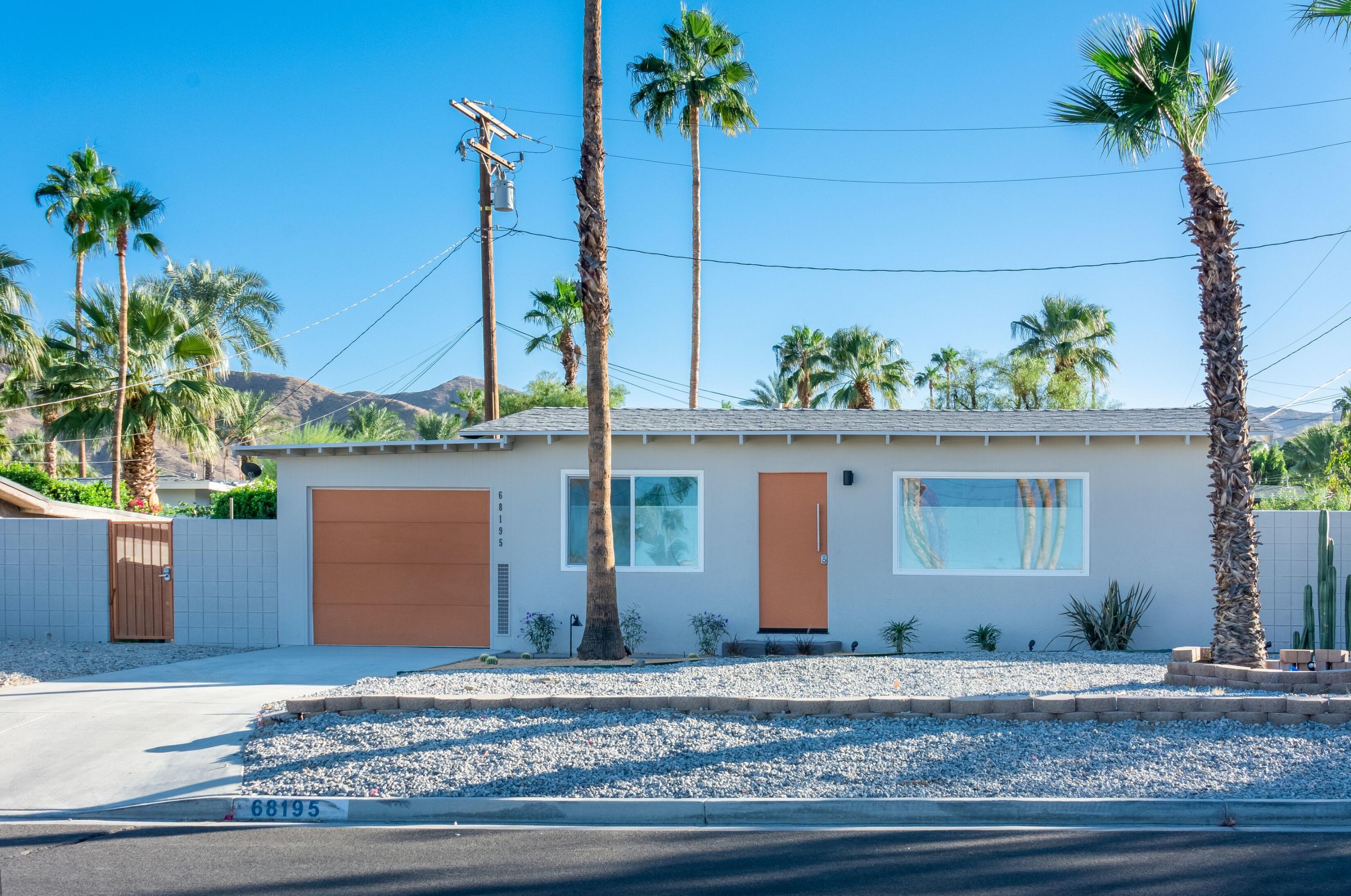 68195 Terrace Road Cathedral City, CA 92234 - Photo 22 of 33 a view of a house with a outdoor space
