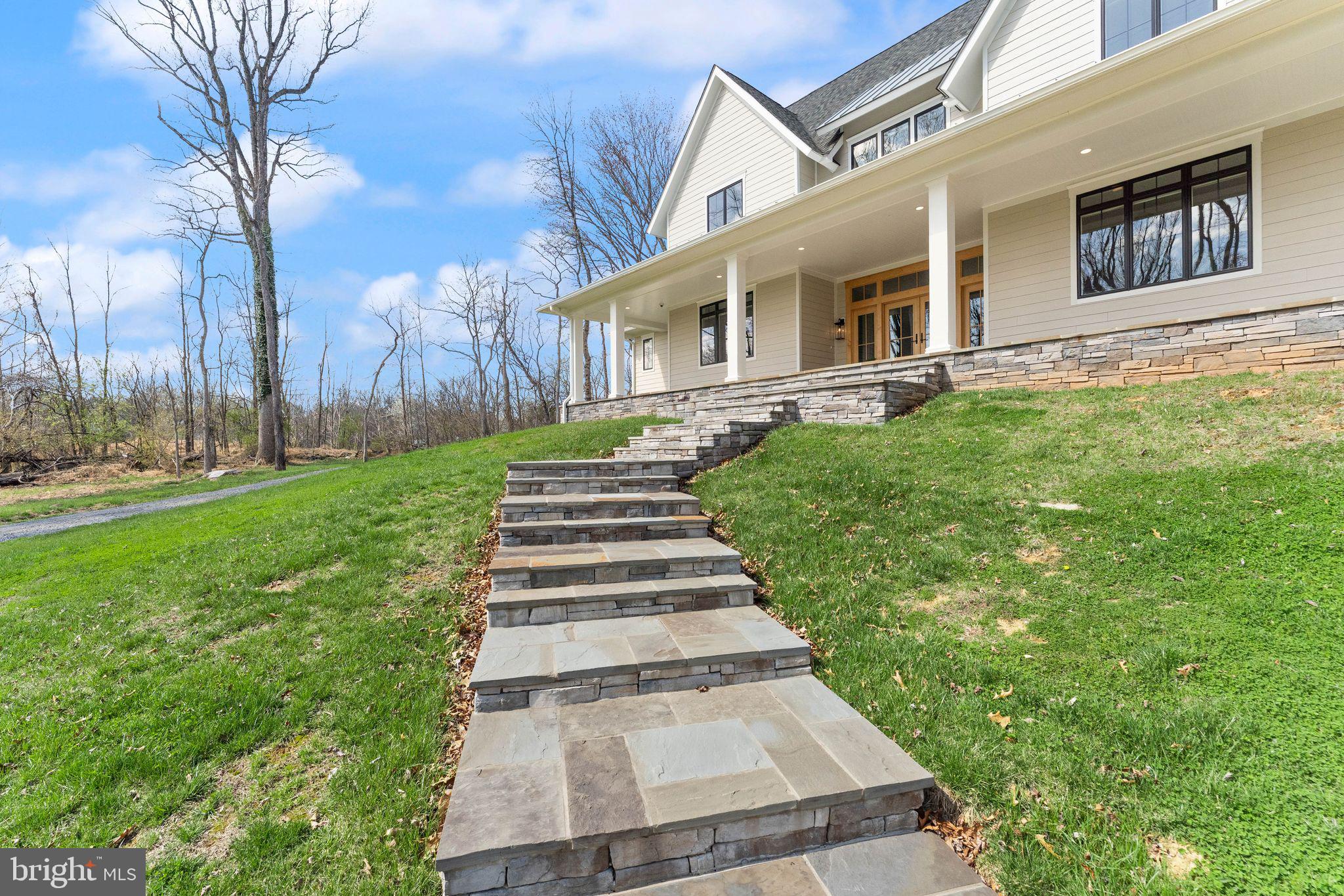 17819 Yatton Road Round Hill, VA 20141 - Photo 7 of 92 Terraced steps to Main Entrance