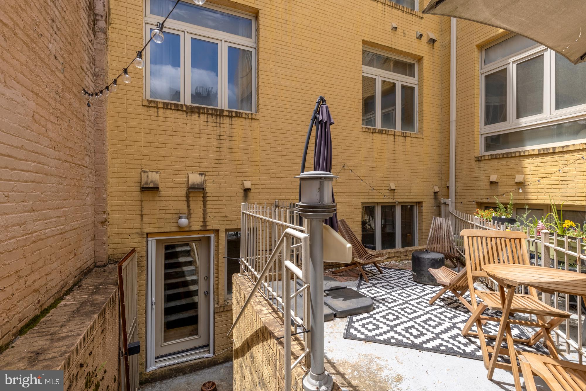 2363 Champlain Street Northwest, Unit 3 Washington, DC 20009 - Photo 18 of 36 Private patio off of living space