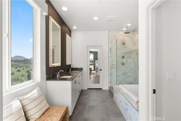 a view of a large building with a swimming pool