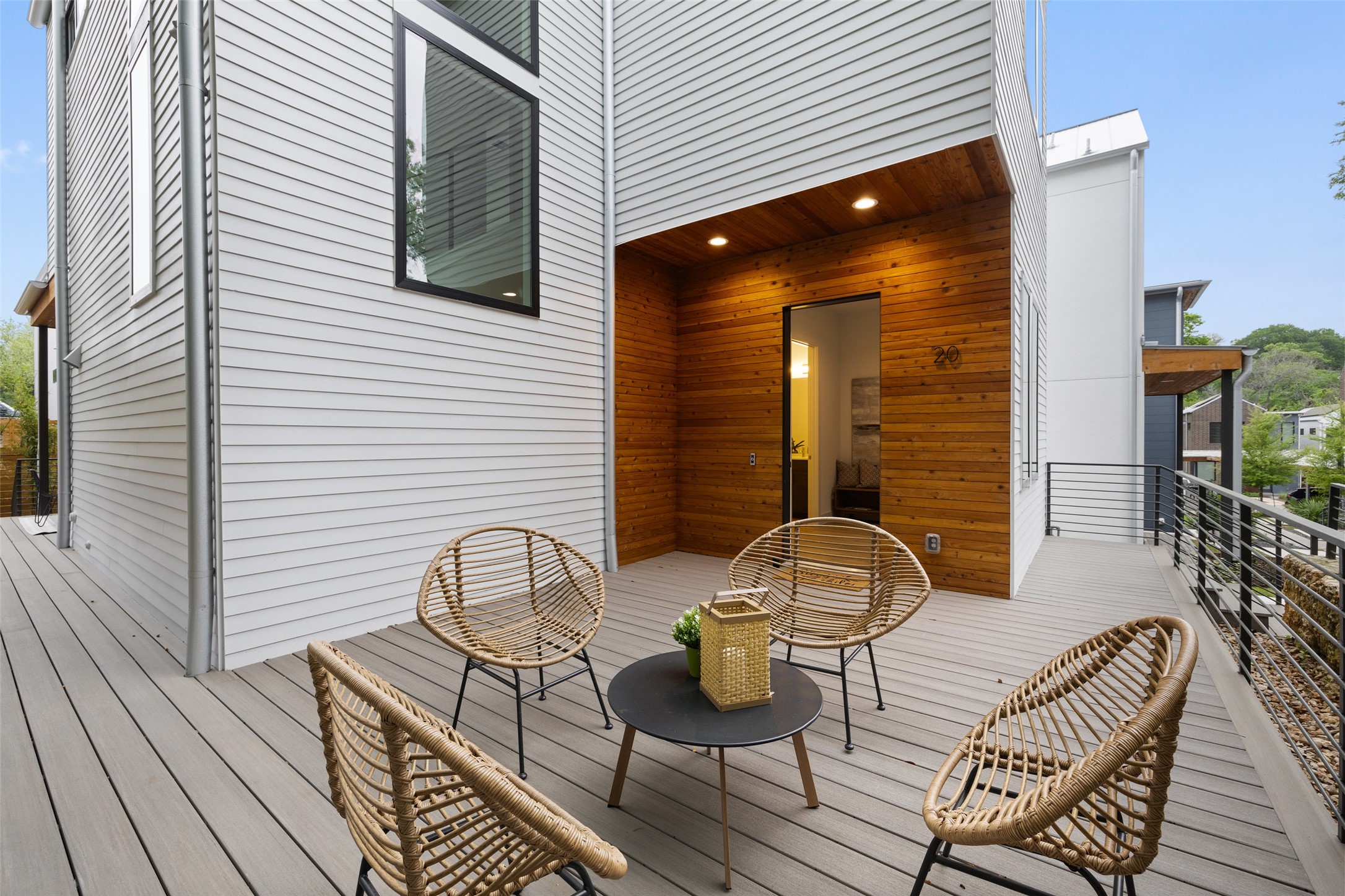 900 South 2nd Street, Unit 20 Austin, TX 78704 - Photo 1 of 40 a view of a two chairs in the balcony