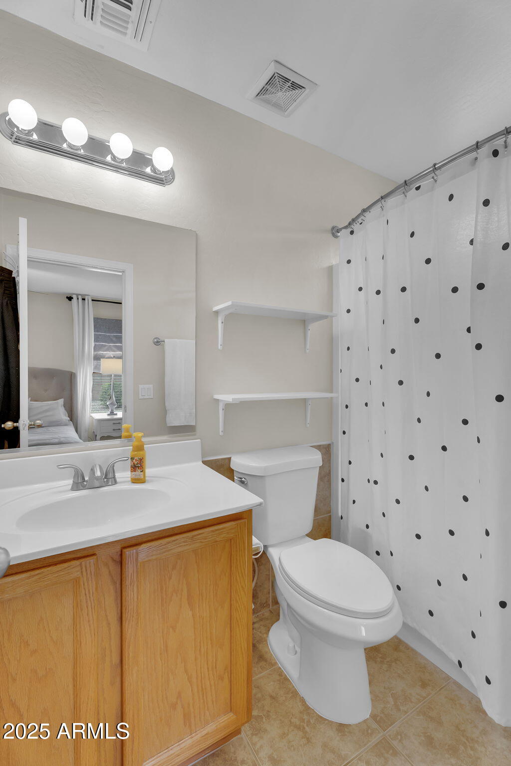 4013 East Superior Road San Tan Valley, AZ 85143 - Photo 14 of 31 a bathroom with a sink a toilet and a mirror