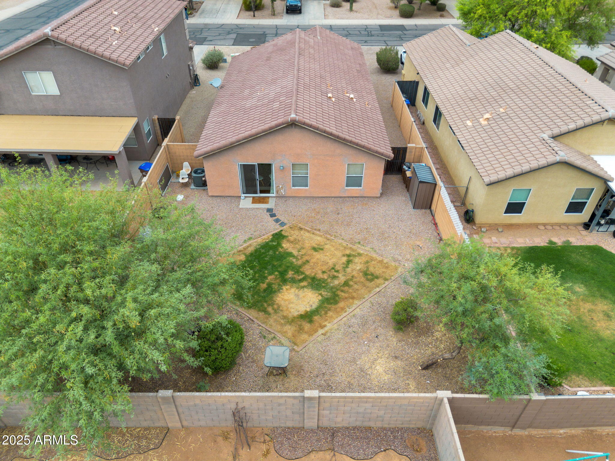 4013 East Superior Road San Tan Valley, AZ 85143 - Photo 28 of 31 an aerial view of a house with yard