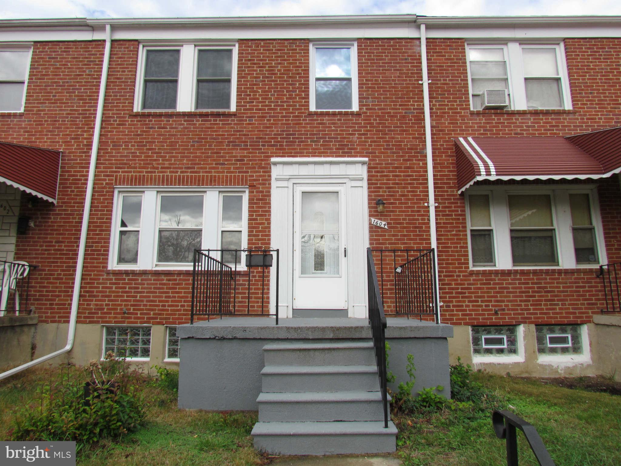 1604 Northbourne Road Baltimore, MD 21239 - Photo 2 of 12 a front view of a house
