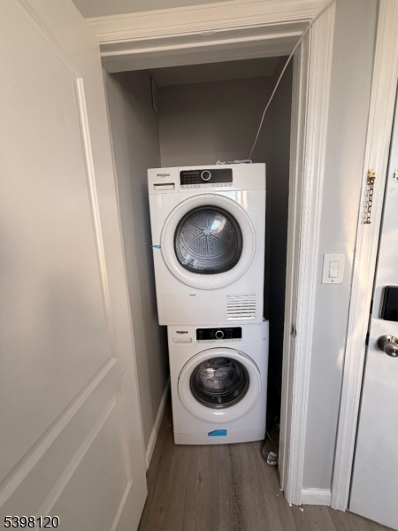 17 Teaneck Road, Unit 3C Ridgefield Park, NJ 07660 - Photo 6 of 9 a utility room with dryer and washer