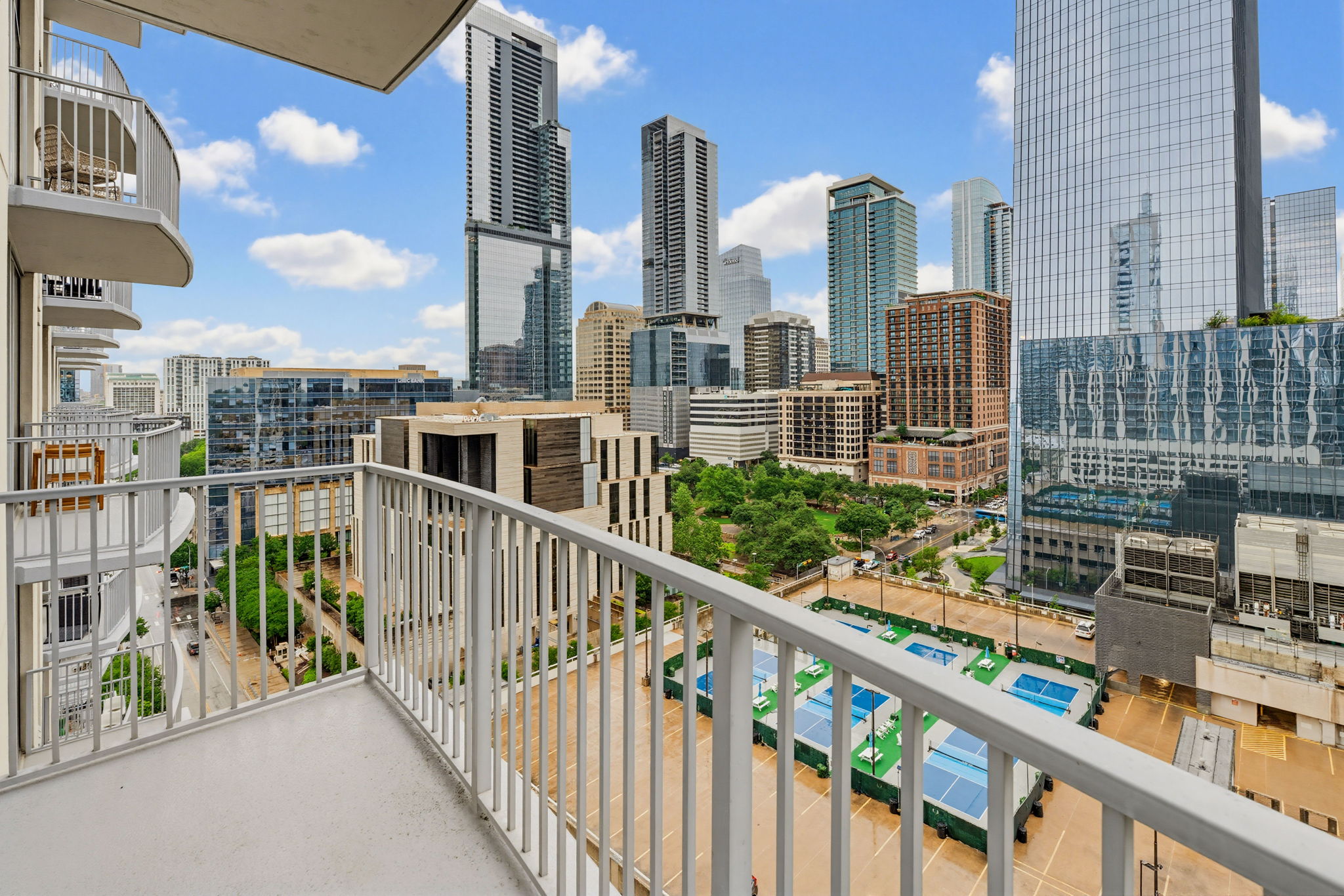 360 Nueces Street, Unit 1505 Austin, TX 78701 - Photo 18 of 28 a view of city from balcony