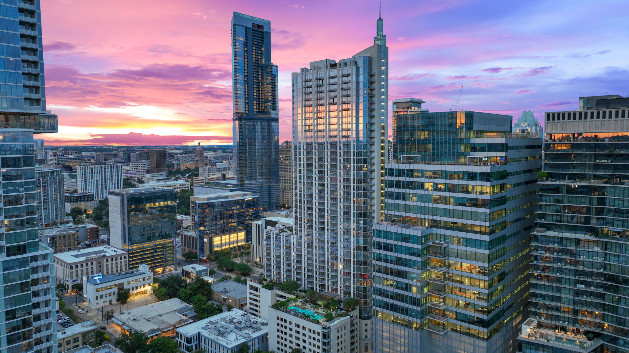 360 Nueces Street, Unit 1505 Austin, TX 78701 - Photo 21 of 28 a city view