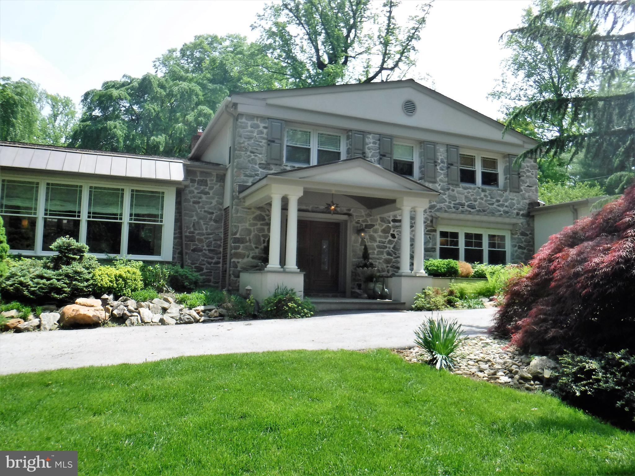 907 Summit Road Narberth, PA 19072 - Photo 1 of 30 stone multi level with tremendous curb appeal