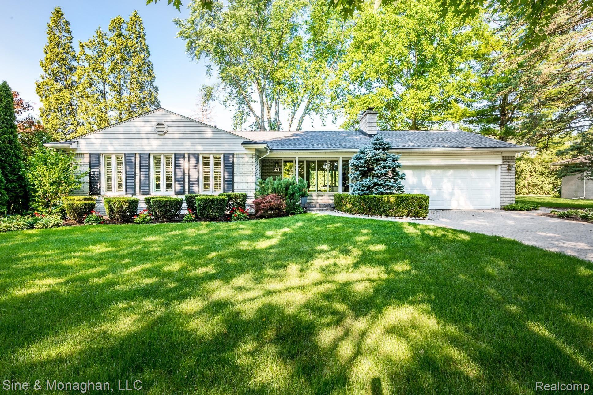 336 South Cranbrook Cross Road Bloomfield Hills, MI 48301 - Photo 1 of 40 Incredible curb appeal!