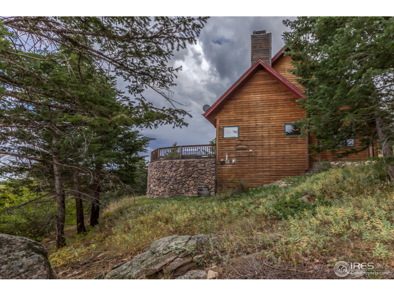 15860 Rist Canyon Road Bellvue, CO 80512 - Photo 13 of 37 North side of property