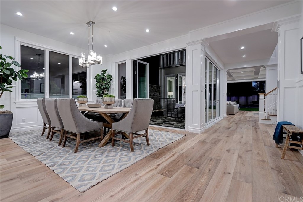 1751 8th Street Manhattan Beach, CA 90266 - Photo 15 of 43 a view of a dining room with furniture and wooden floor