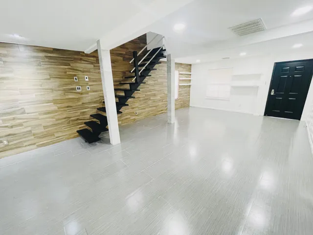 a view of a walk in closet