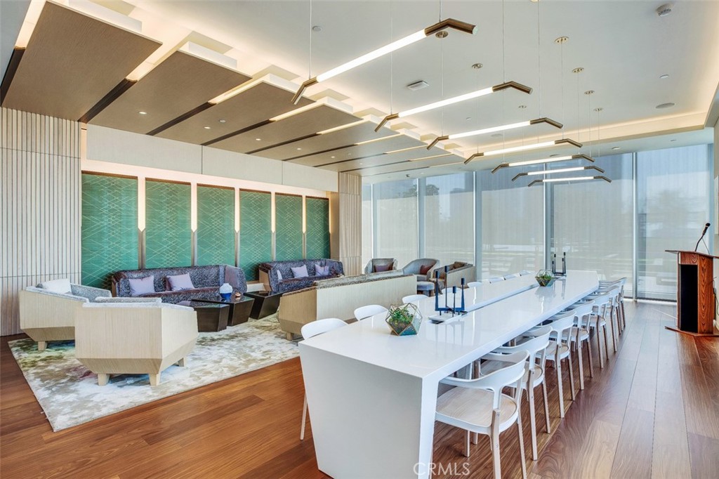 889 Francisco Street, Unit 3702 Los Angeles, CA 90017 - Photo 16 of 22 a living room with furniture and a large window