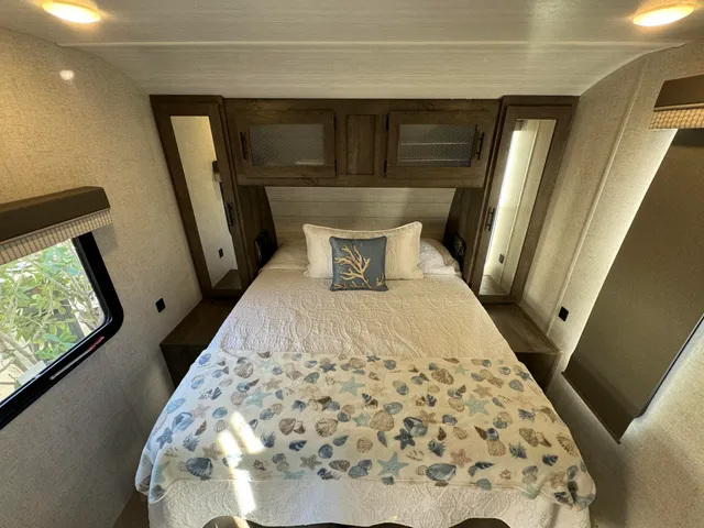 a view of a chairs in front of a building