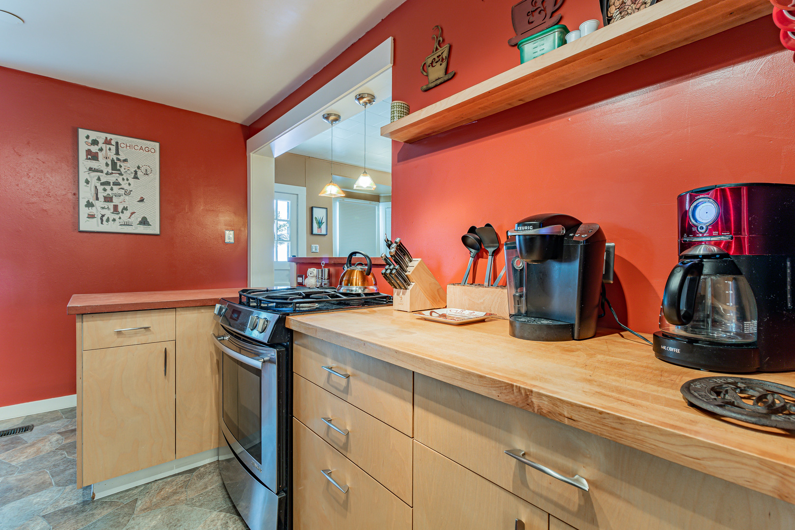 506 South Webber Street Urbana, IL 61801 - Photo 14 of 27 a kitchen with sink and washing machine