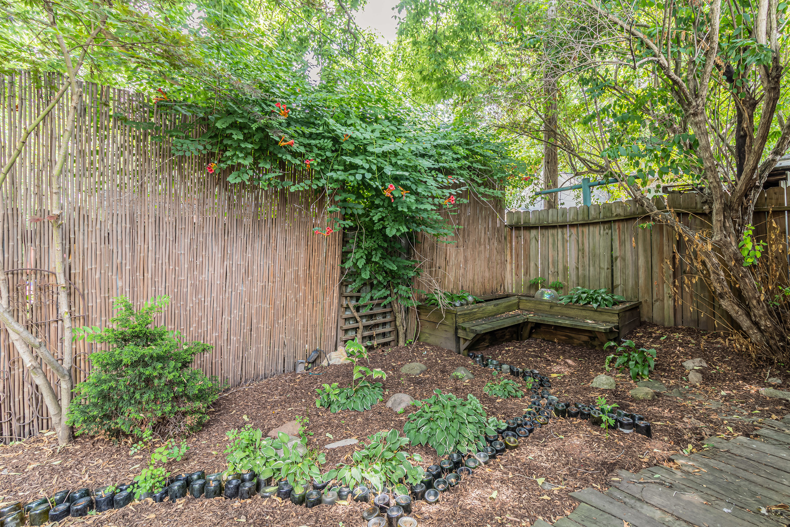506 South Webber Street Urbana, IL 61801 - Photo 26 of 27 a backyard of a house with lots of green space
