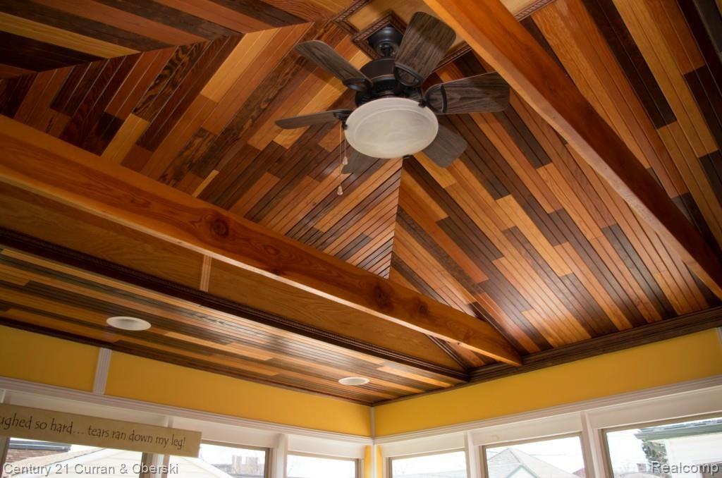 9001 Ruth Avenue Allen Park, MI 48101 - Photo 15 of 23 Woven hardwood hand laid ceiling