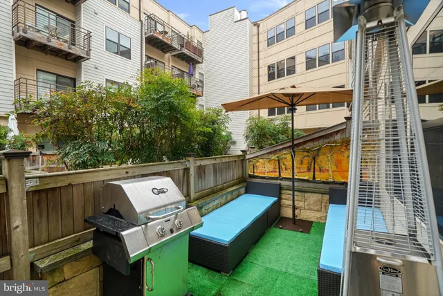 a view of a chairs in the balcony