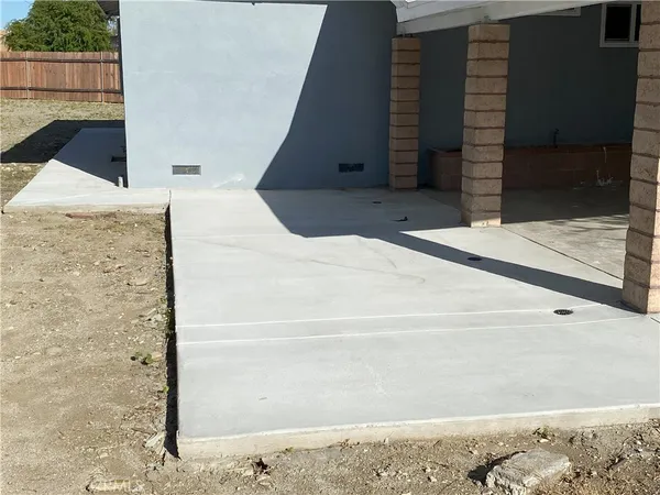 a view of a car garage