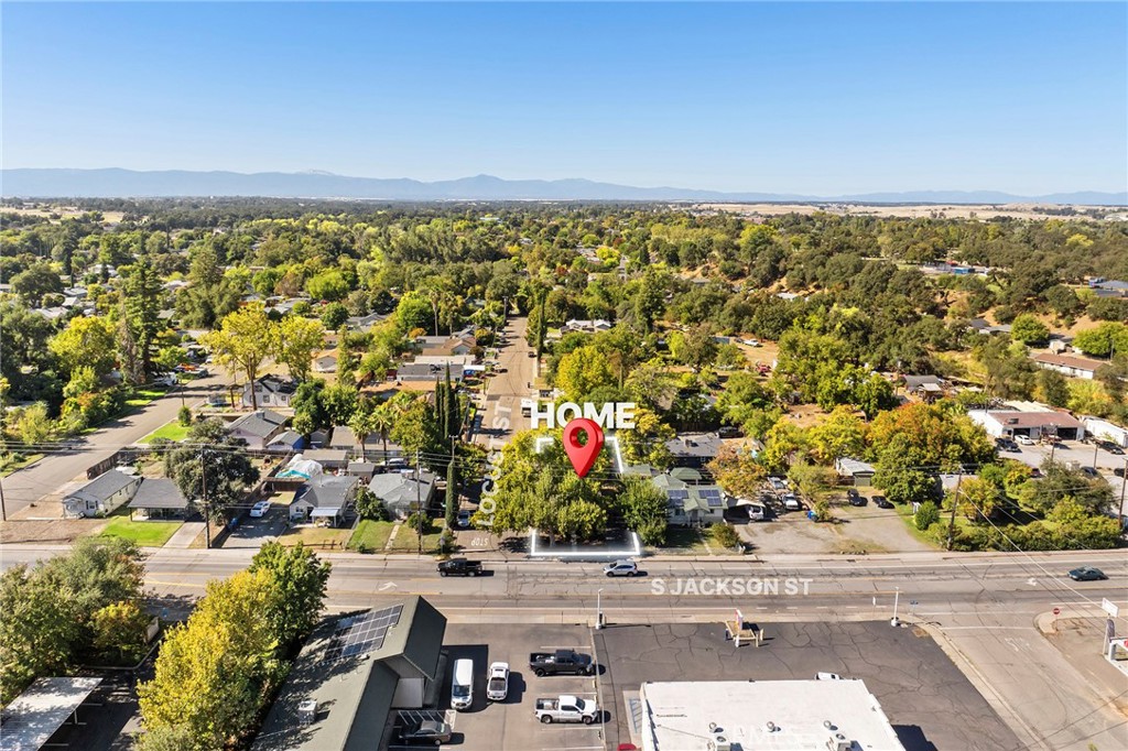 224 South Jackson Street Red Bluff, CA 96080 - Photo 39 of 44 an aerial view of residential building and trees