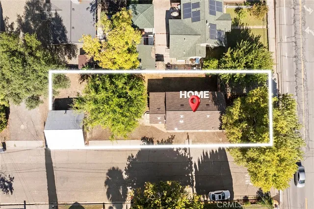 a view of city and ocean