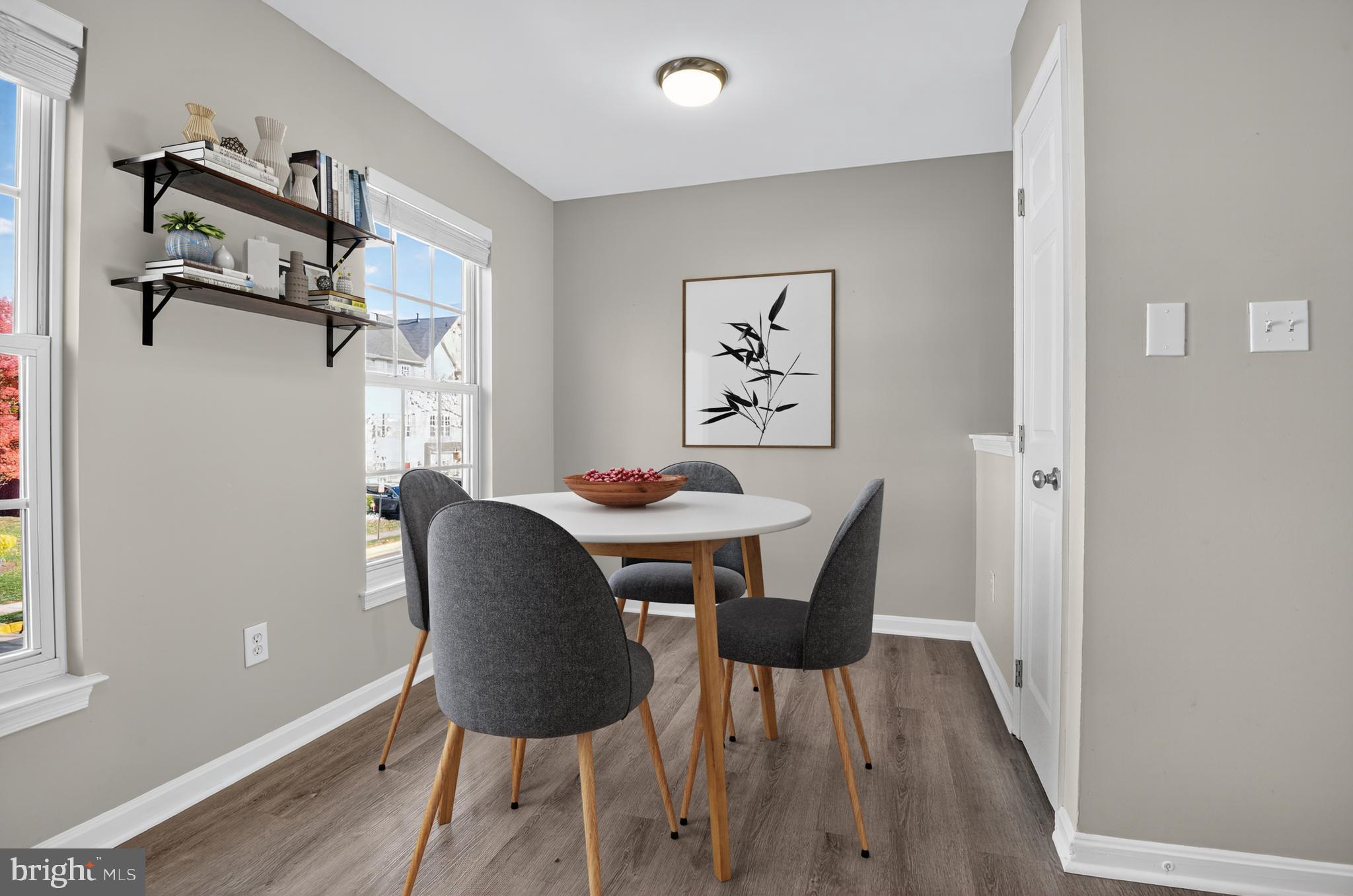 45445 Timber Trail Square Sterling, VA 20164 - Photo 8 of 38 a dining room with furniture and wooden floor
