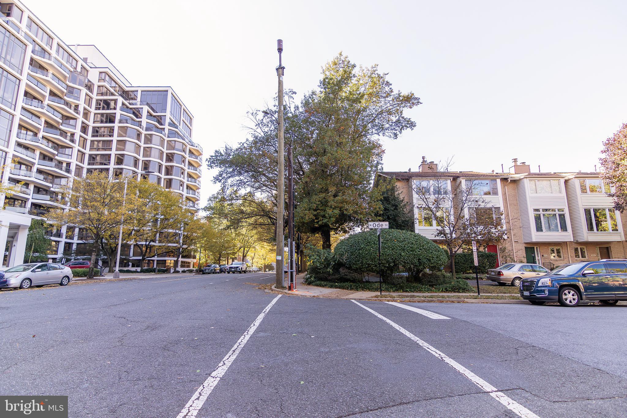 1530 Key Boulevard, Unit 205 Arlington, VA 22209 - Photo 2 of 33 a city street lined with buildings and cars
