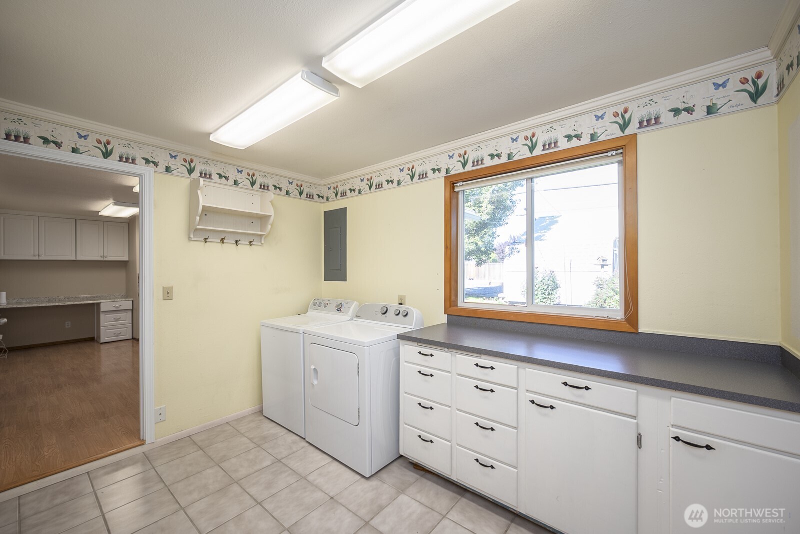 221 K Street Southwest Quincy, WA 98848 - Photo 30 of 38 a bathroom with a sink a mirror and a shower curtain