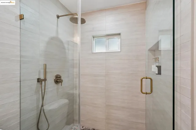 a close view of closet