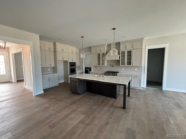 6090 Studley Road Hanover, VA 23069 - Photo 7 of 17 a large kitchen with cabinets and stainless steel appliances