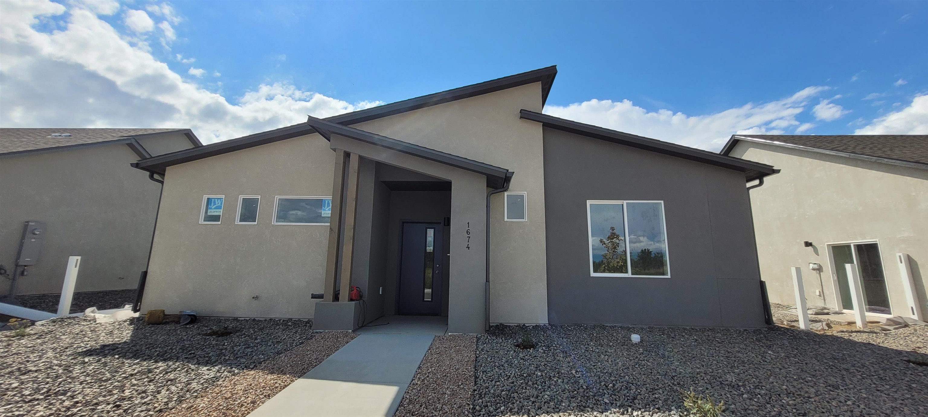 a house with a outdoor space