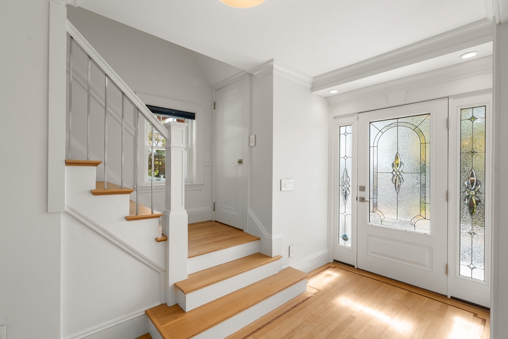 152 Bellevue Road Watertown, MA 02472 - Photo 3 of 42 a view of an entryway with front door