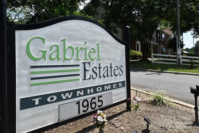 a view of a sign board