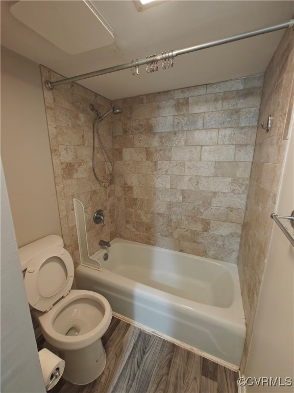 10258 Iron Mill Road North Chesterfield, VA 23235 - Photo 16 of 20 Bathroom featuring tiled shower / bath combo, toil