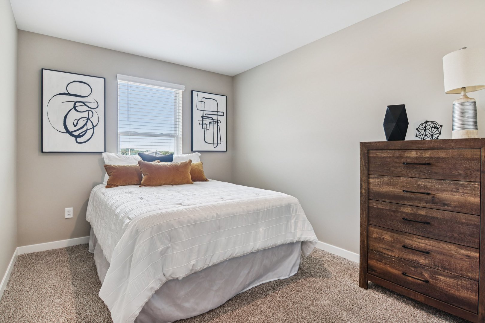 2253 Riesling Road Oswego, IL 60543 - Photo 19 of 27 a bedroom with a bed and a window