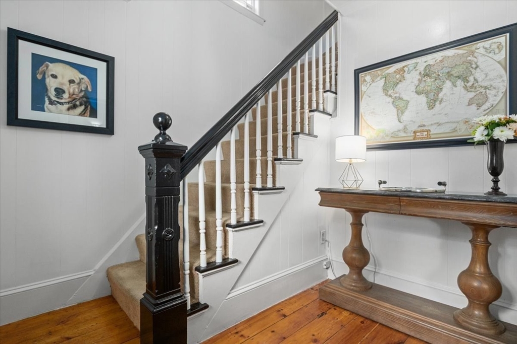 265 Sutton Street North Andover, MA 01845 - Photo 3 of 27 a view of entryway with wooden floor