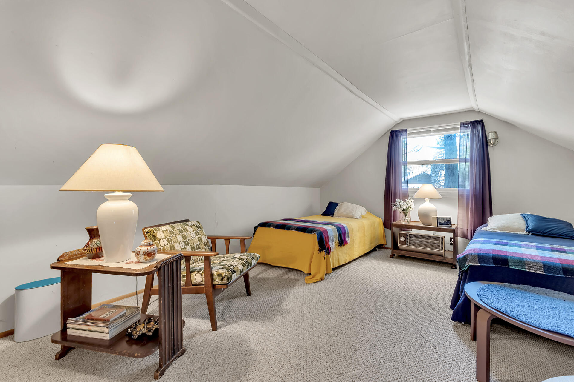 26975 Idyllwild Road Idyllwild, CA 92549 - Photo 39 of 65 a bedroom with furniture and a window