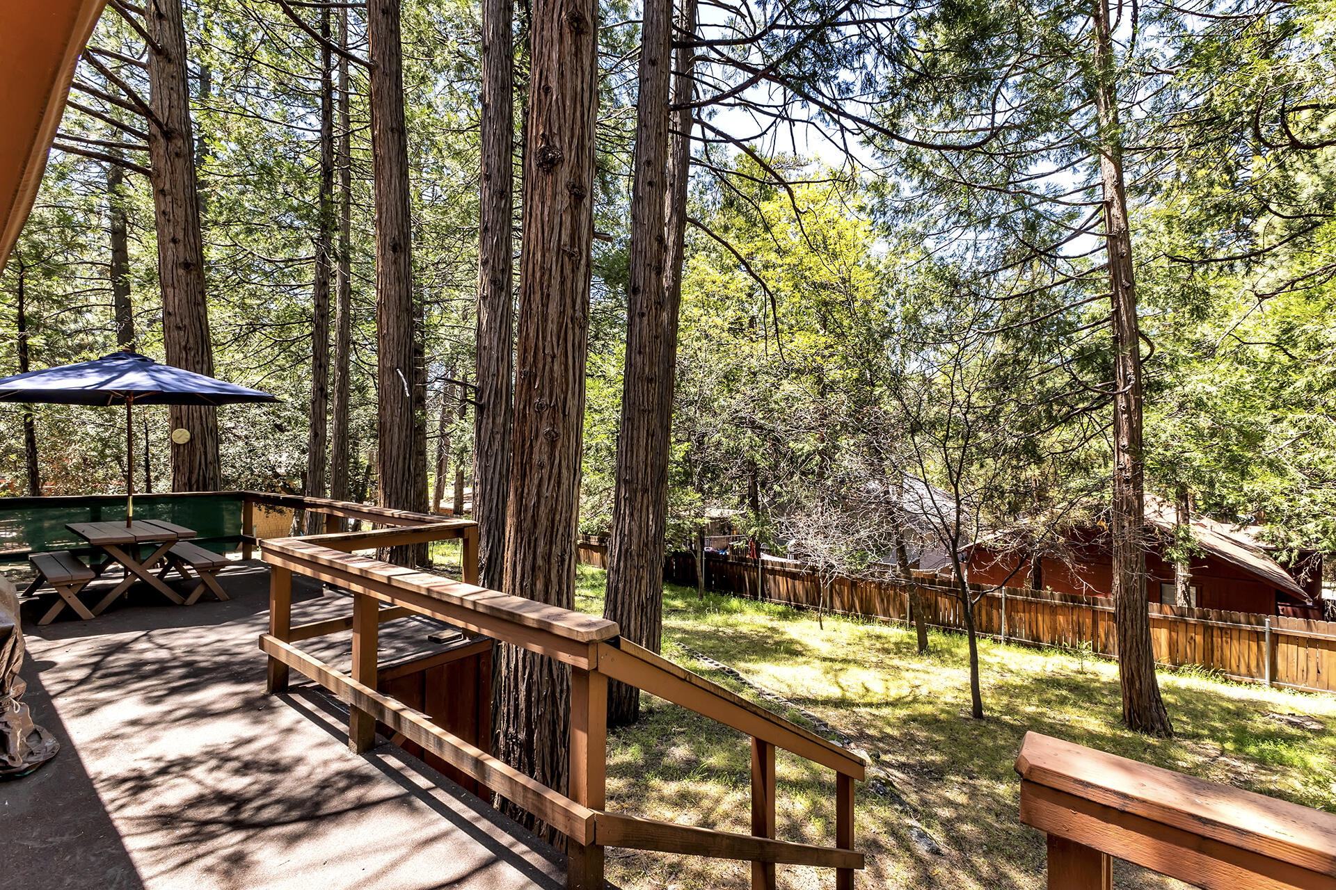 26975 Idyllwild Road Idyllwild, CA 92549 - Photo 47 of 65 a view of a house with backyard and sitting area