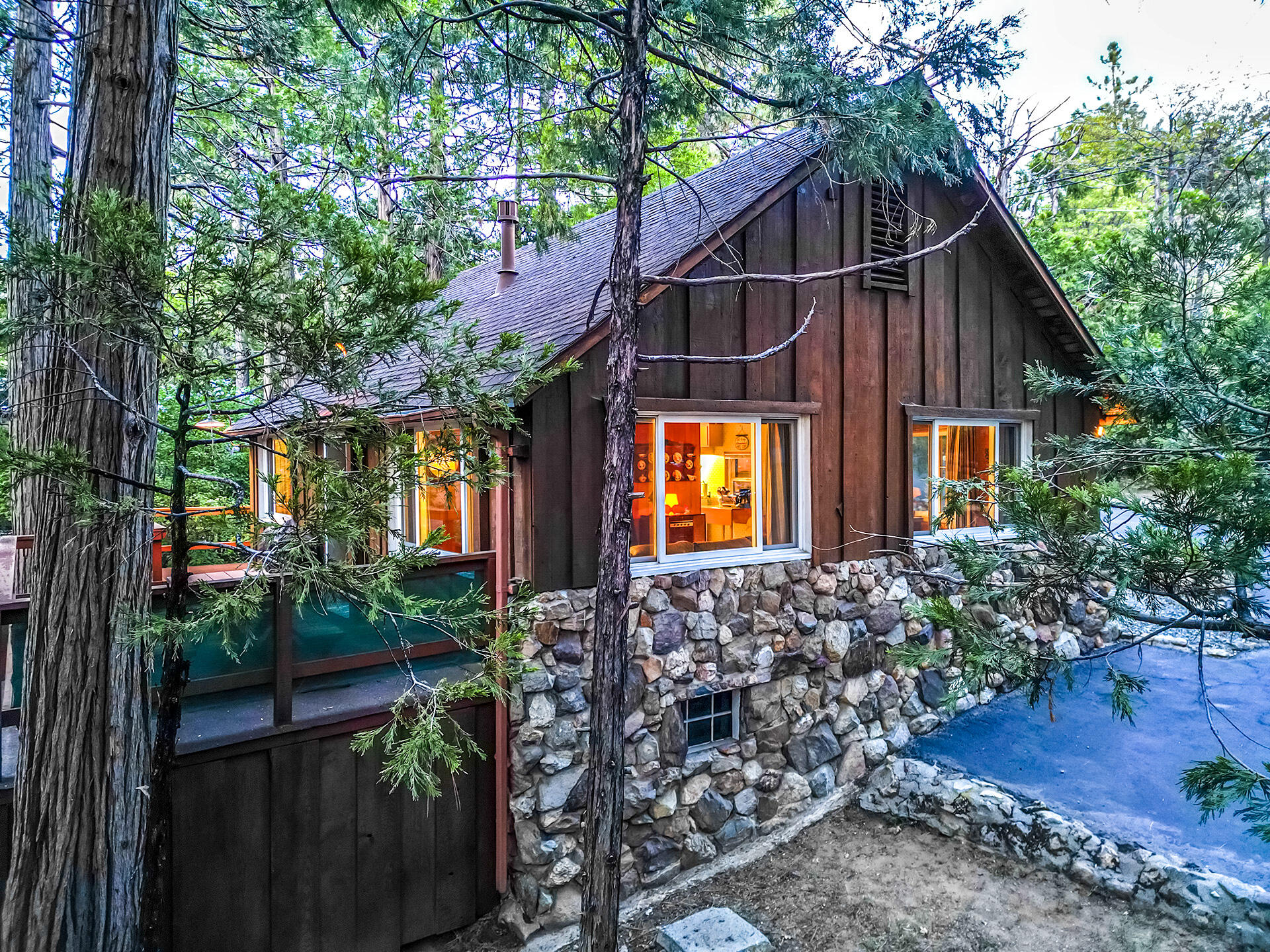 26975 Idyllwild Road Idyllwild, CA 92549 - Photo 57 of 65 a front view of a house with garden