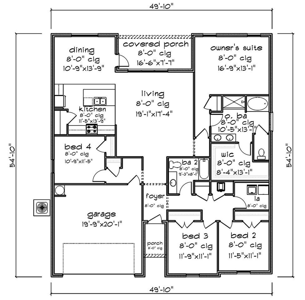 6951 Crimson Ridge Street Gulf Shores, AL 36542 - Photo 33 of 33 Floor Plan