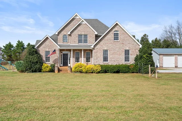a view of lake with mountain