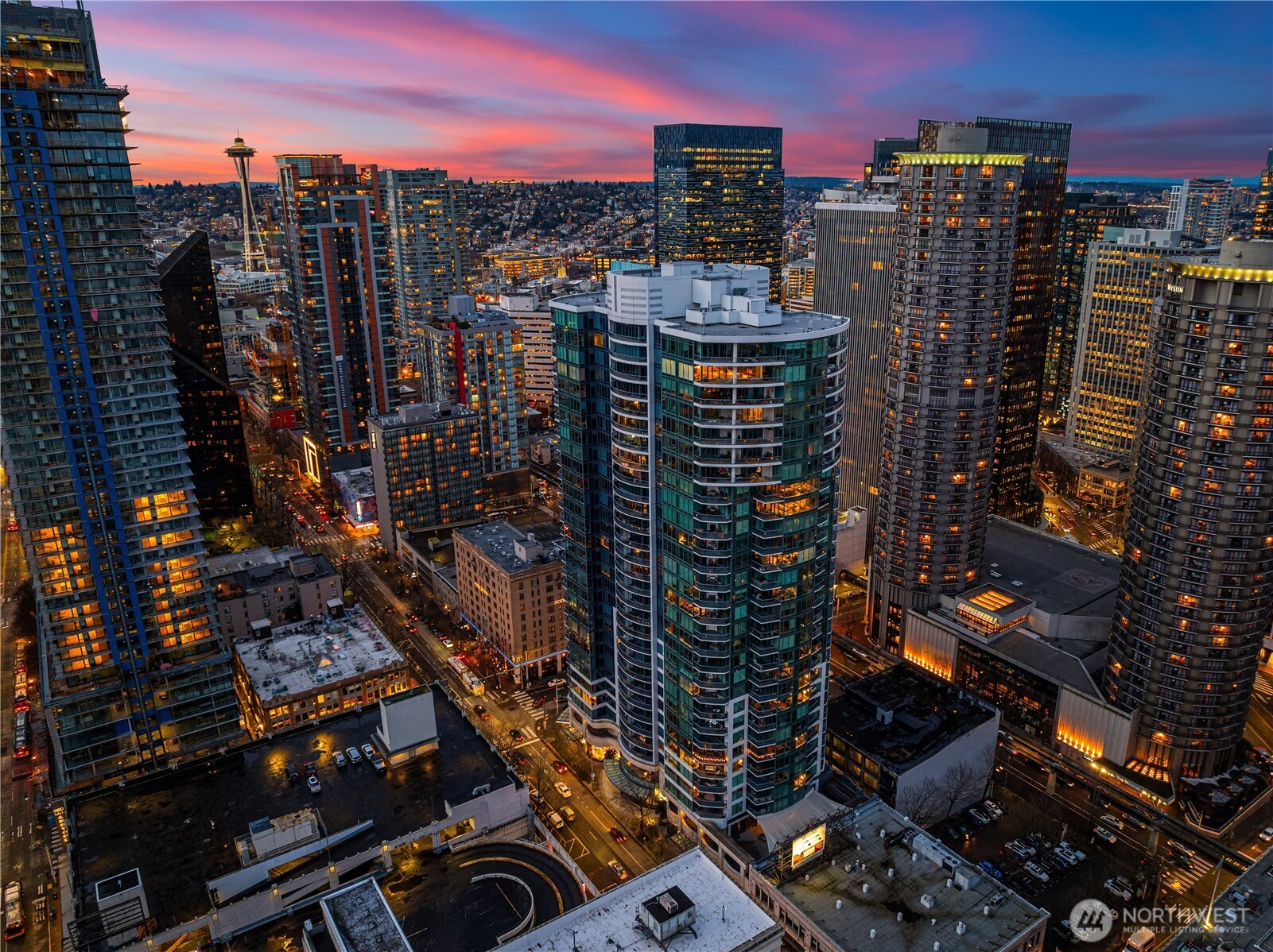 a city view