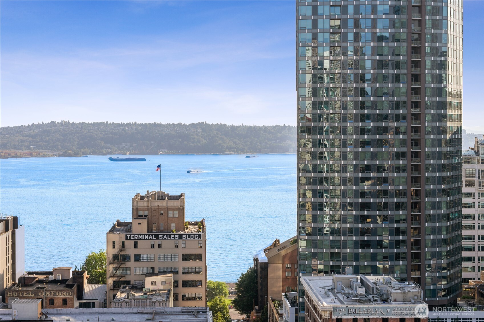 1920 4th Avenue, Unit 2301 Seattle, WA 98101 - Photo 29 of 40 a view of a city with tall buildings