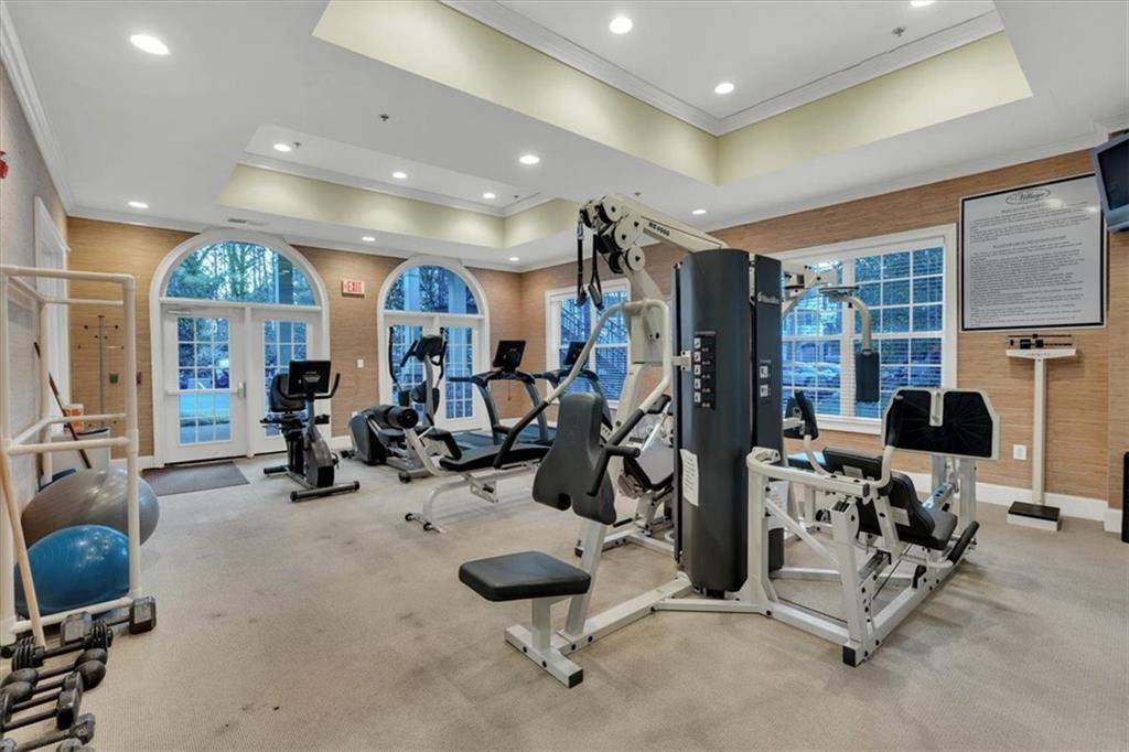 3309 Village Boulevard Southeast Rome, GA 30161 - Photo 31 of 38 a view of a room with gym equipment