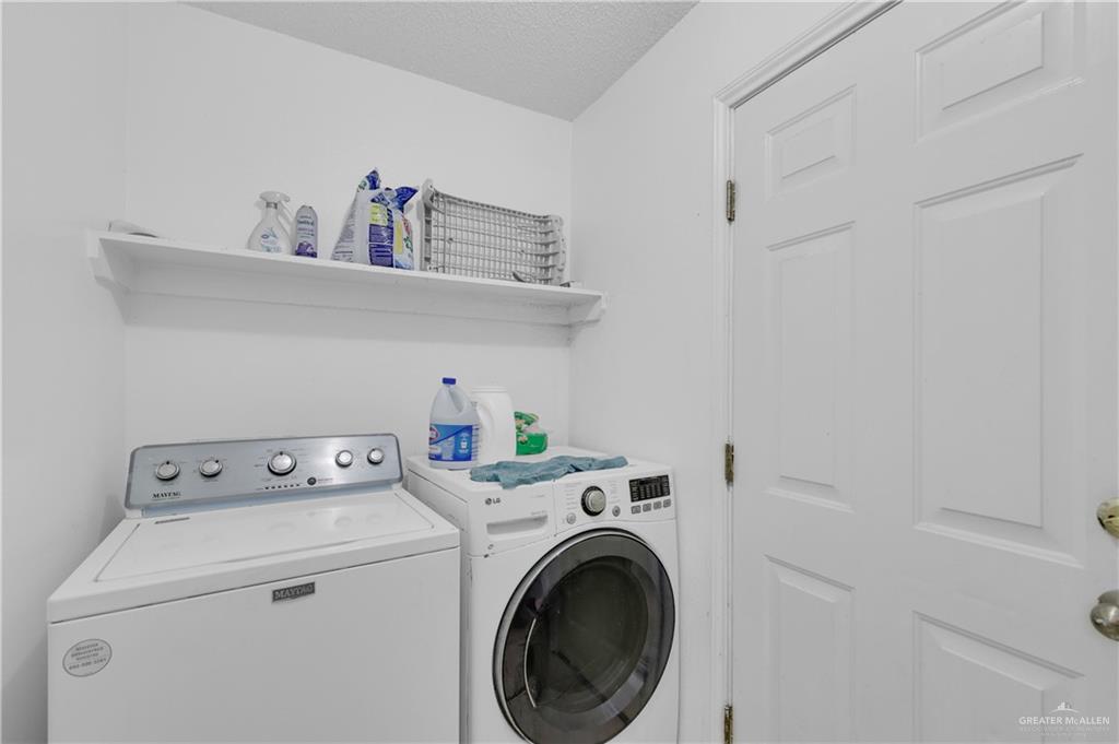 3301 Princeton Avenue McAllen, TX 78504 - Photo 11 of 21 a utility room with dryer and washer