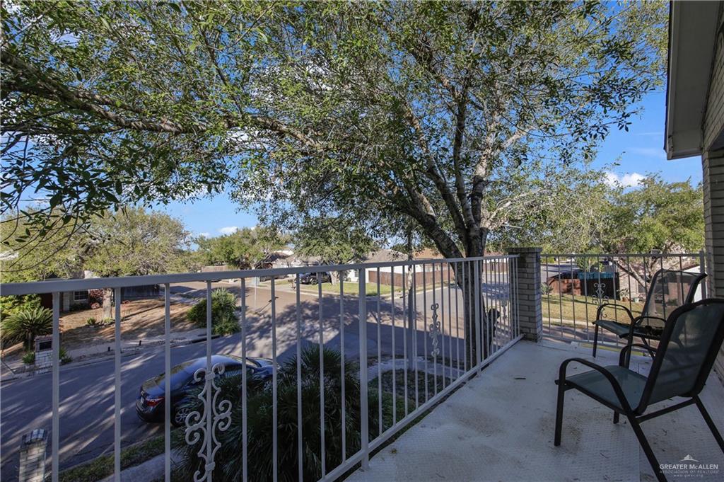 3301 Princeton Avenue McAllen, TX 78504 - Photo 15 of 21 a view of a chairs and table in the balcony