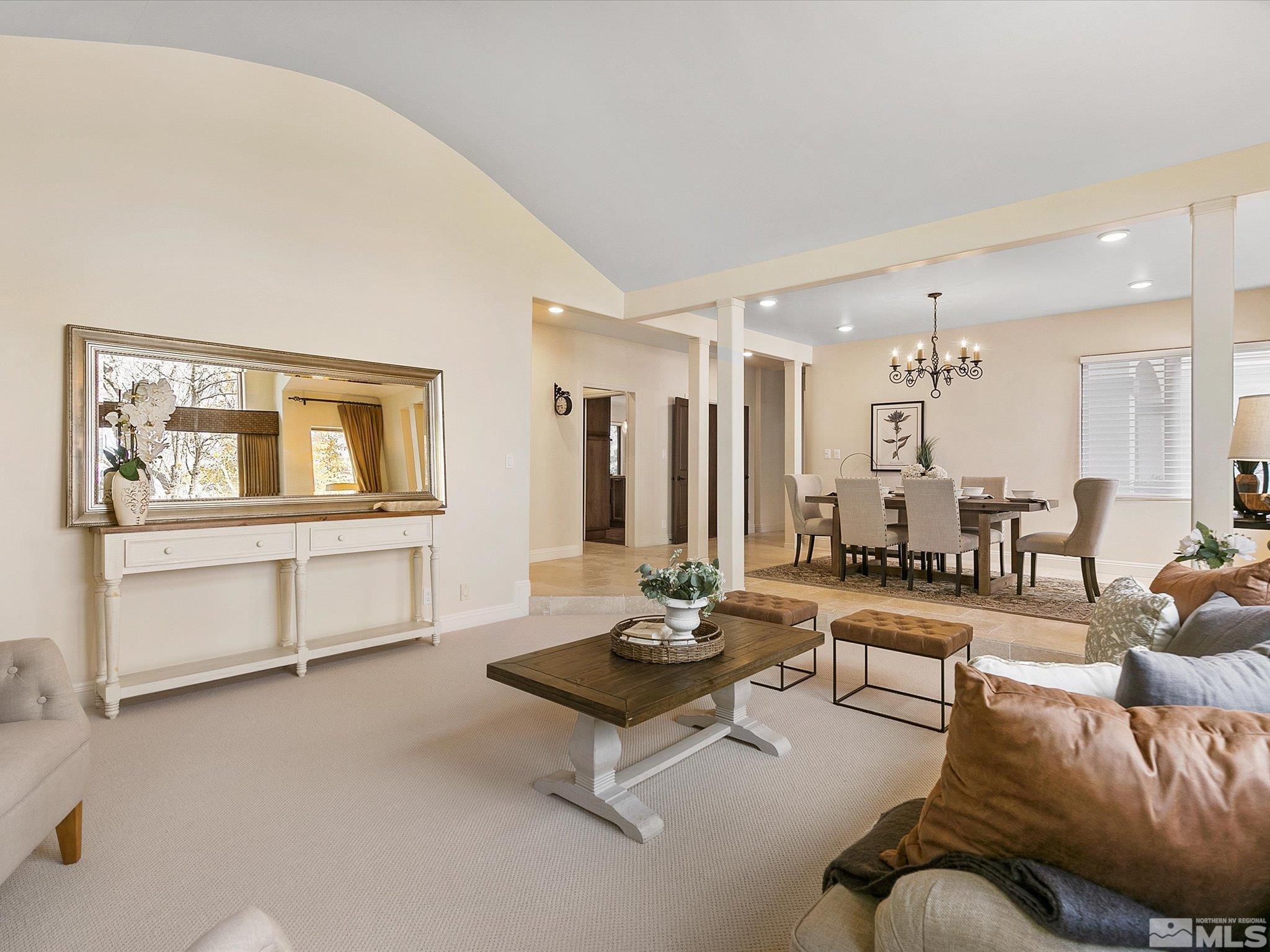 100 Sawbuck Road Reno, NV 89519 - Photo 16 of 40 a living room with furniture and view of kitchen